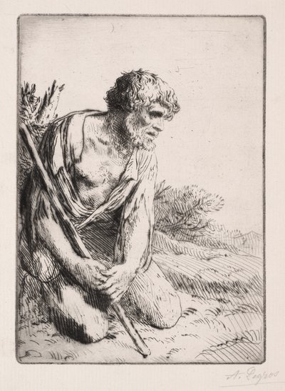 Le Fils Prodigue 3e Planche - Alphonse Legros