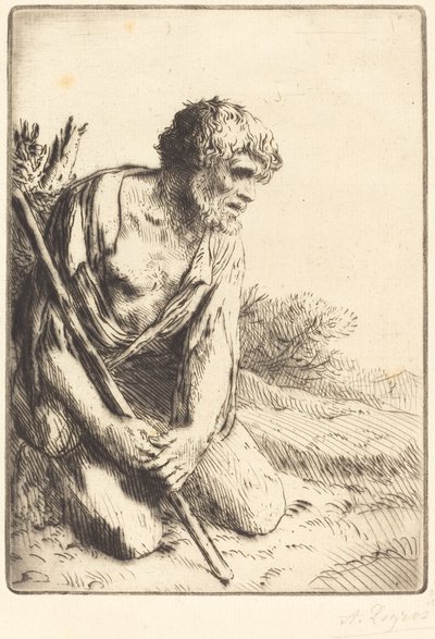 Le fils prodigue, 3ème planche - Alphonse Legros
