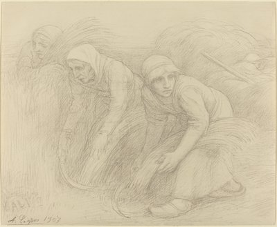Les Moissonneurs - Alphonse Legros