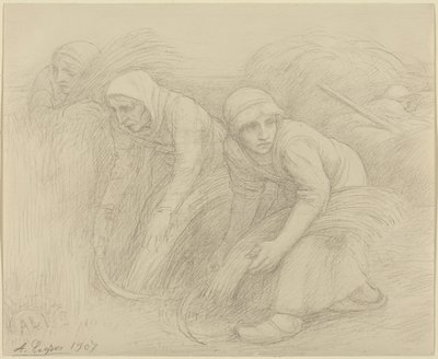 Les moissonneurs - Alphonse Legros