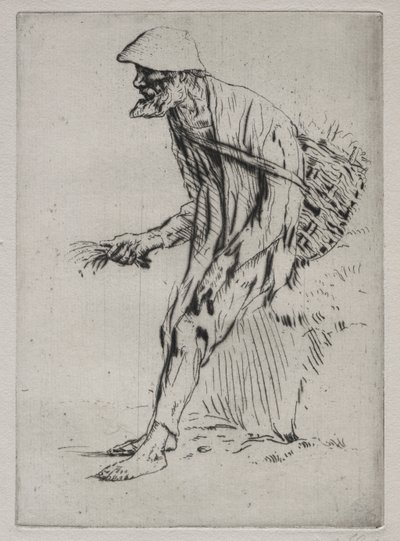 Le vendeur de mouron rouge - Alphonse Legros