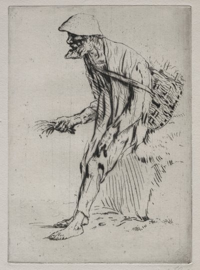 Le vendeur de Pimpernel rouge - Alphonse Legros