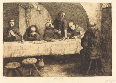 Le réfectoire - Alphonse Legros