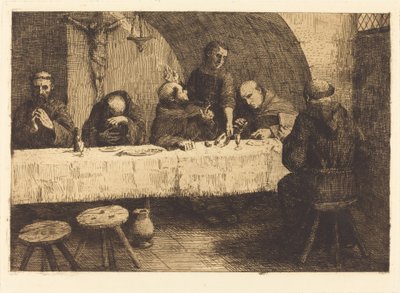 Le réfectoire - Alphonse Legros