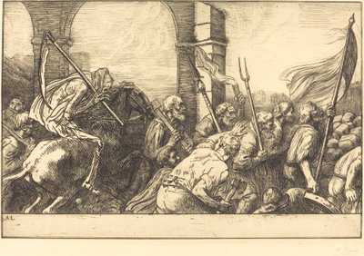 Le Triomphe de la Mort: Le départ - Alphonse Legros