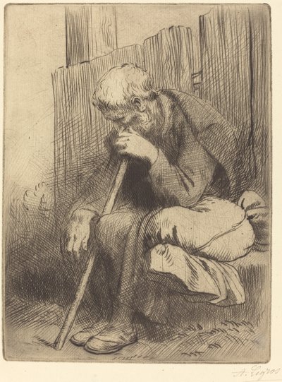 Le penseur - Alphonse Legros