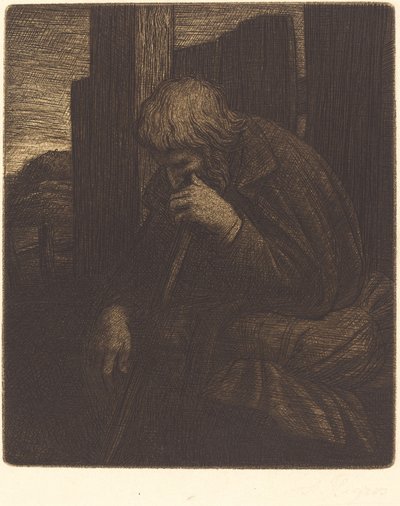 Le penseur - Alphonse Legros