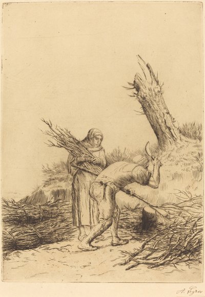Les faiseurs de fagots - Alphonse Legros