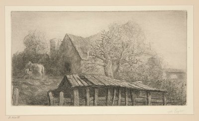 Une Ancienne Auberge - Alphonse Legros