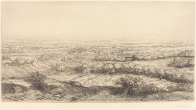 Vallée en Bourgogne - Alphonse Legros