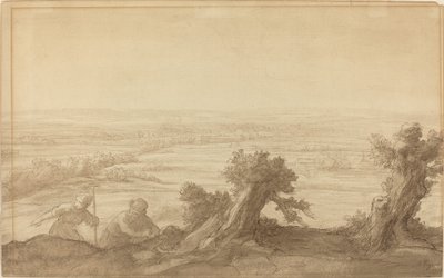 Vue sur une plaine - Alphonse Legros