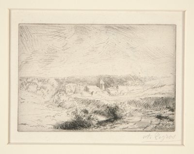 Village de Wimille, près de Boulogne - Alphonse Legros