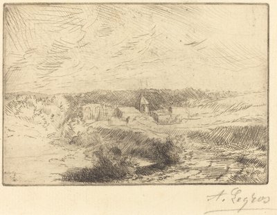 Village de Wimille, près de Boulogne - Alphonse Legros