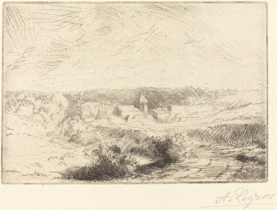 Village de Wimille, près Boulogne - Alphonse Legros
