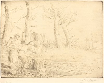 Un charron - Alphonse Legros