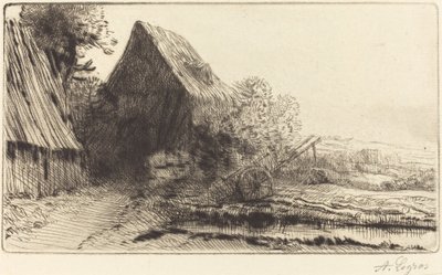 La maison du charron - Alphonse Legros