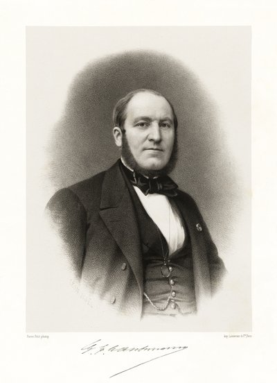 Georges Eugène Haussmann - Alphonse Leon Noel