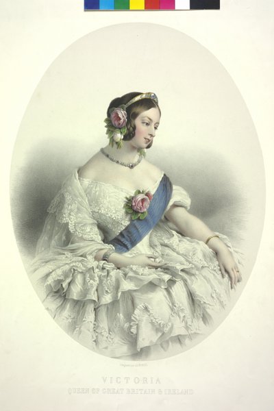 Reine de Grande-Bretagne Victoria - Alphonse Leon Noel