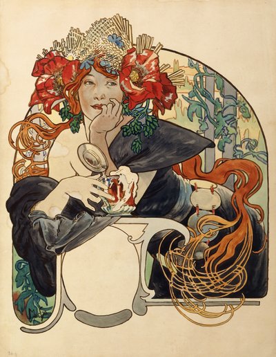 Bière de la Meuse - Alphonse Mucha