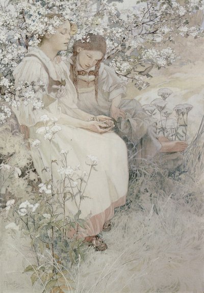 Heureux ceux qui ont le cœur pur, car ils verront Dieu - Alphonse Marie Mucha