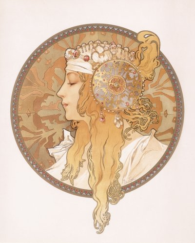 Tête byzantine d