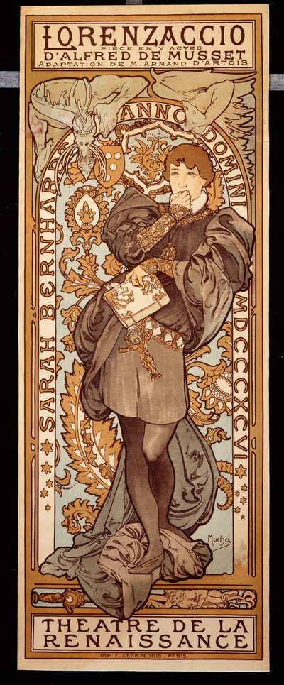 Lorenzaccio, 1896 - Alphonse Mucha