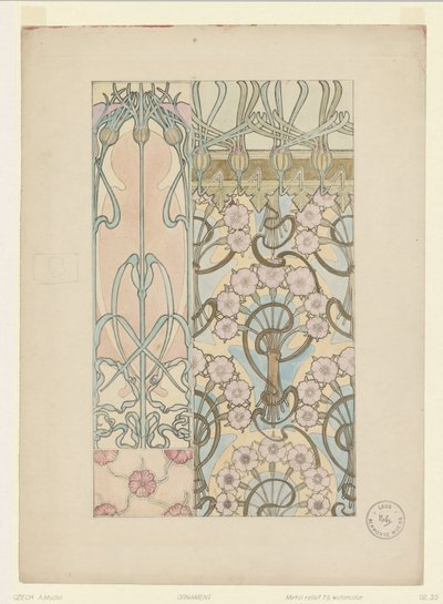 Ornement - Alphonse Mucha