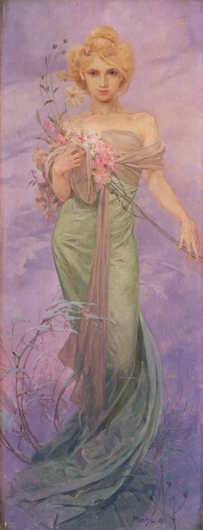 Printemps - Alphonse Mucha