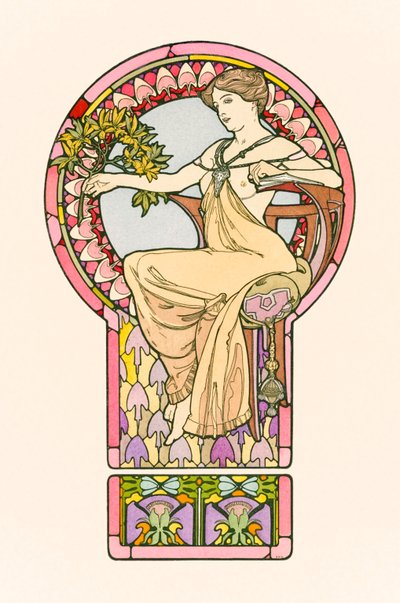 Sans titre de Documents Décoratifs - Alphonse Marie Mucha