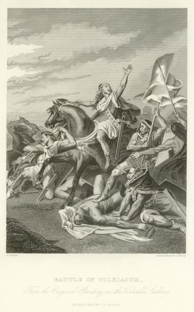 Bataille de Tolbiacum - Alphonse Marie de Neuville