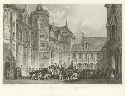 Hôtel-de-Ville Bourges - Alphonse Marie de Neuville