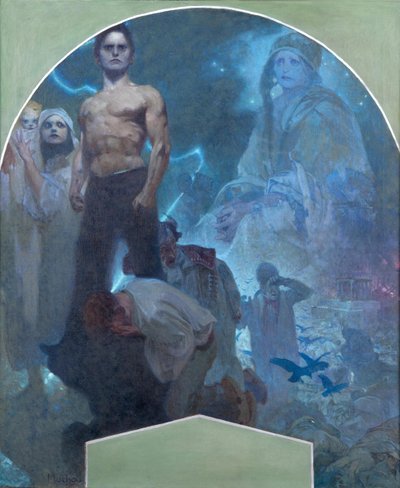 Par sa propre force II, 1911 - Alphonse Mucha