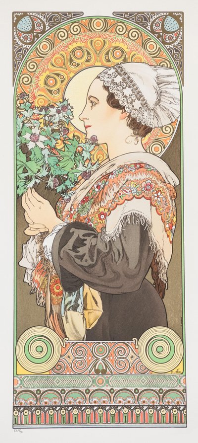 Chardon des grèves, 1902 - Alphonse Mucha