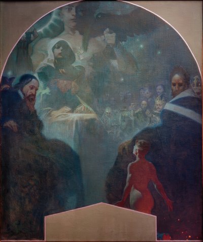 Le sacrifice - Alphonse Mucha