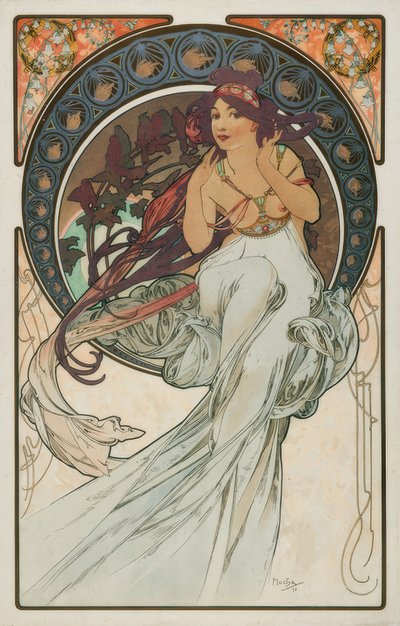 La Musique - Alphonse Mucha
