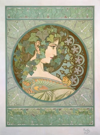 Lierre - Alphonse Mucha
