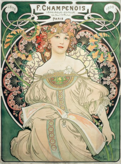 F.Champenois / Imprimeur – Éditeur - Alphonse Mucha