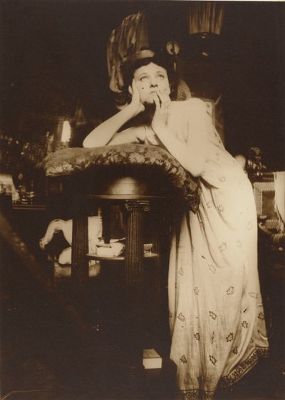 Modèle féminin portant un diadème, Paris, 1899 - Alphonse Mucha