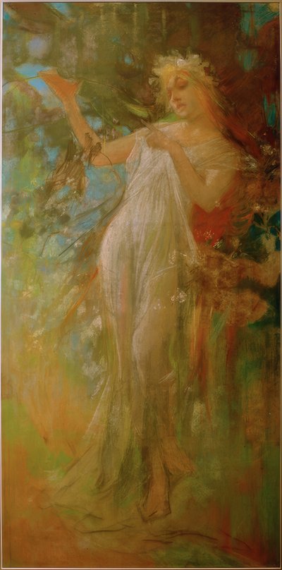 Printemps - Alphonse Mucha