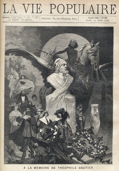 À la mémoire de Théophile Gautier (1811-1872). Autour d