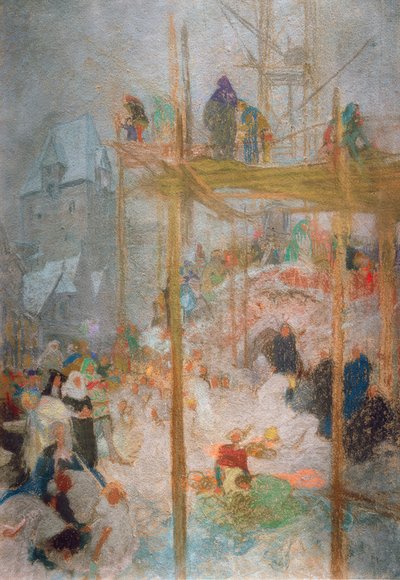 Étude pour Triptyque de A. Mucha - Alphonse Mucha