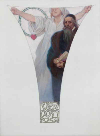 John Amos Comenius, 1911 - Alphonse Mucha