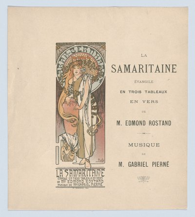 La Samaritaine, 1897 - Alphonse Mucha