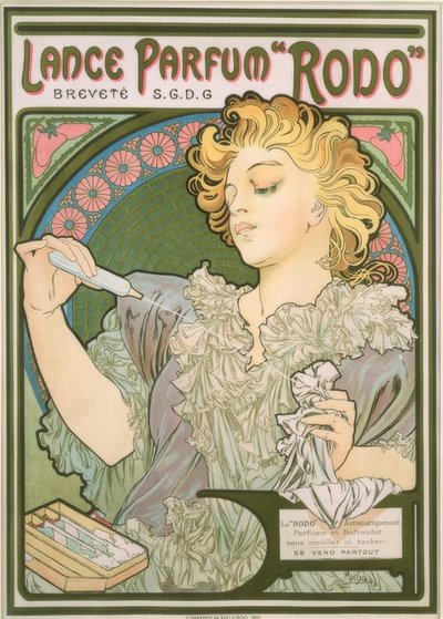 Lance Parfum Rodo - Alphonse Mucha