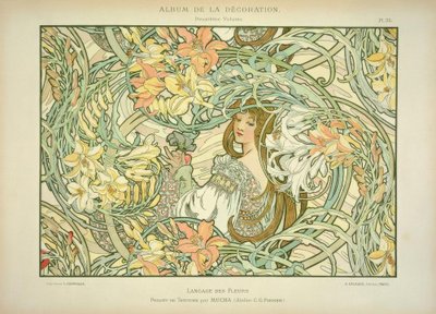 Lys - Alphonse Mucha