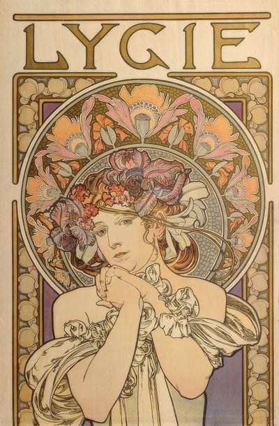 Lygie – Reproduction des œuvres décoratives de Mucha - Alphonse Mucha