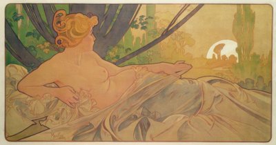Aube - Alphonse Mucha