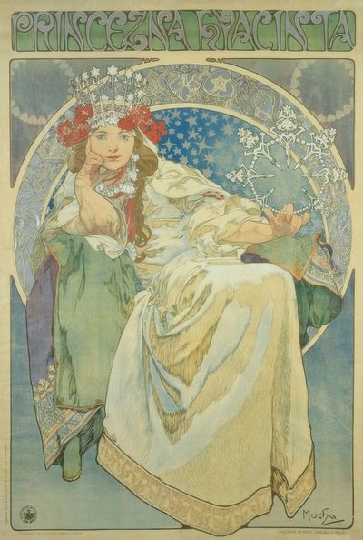 Princesse Hyacinthe - Alphonse Mucha