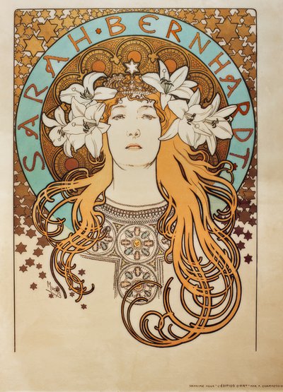 Sarah Bernhardt - Alphonse Mucha