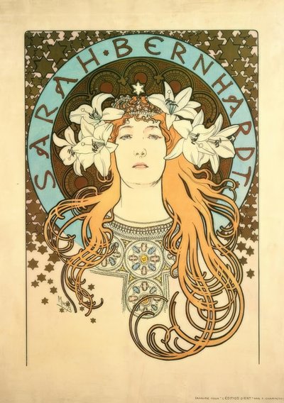 Sarah Bernhardt - Alphonse Mucha